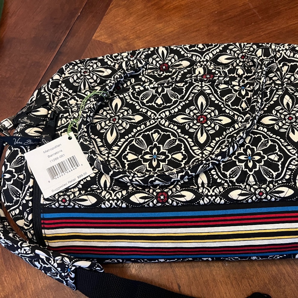 Vera Bradley Barcelona Metropolitan Tote NWT!